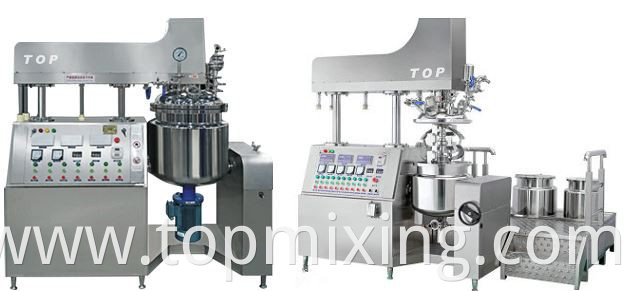 Vacuum Emulsifying Mixer Machine2